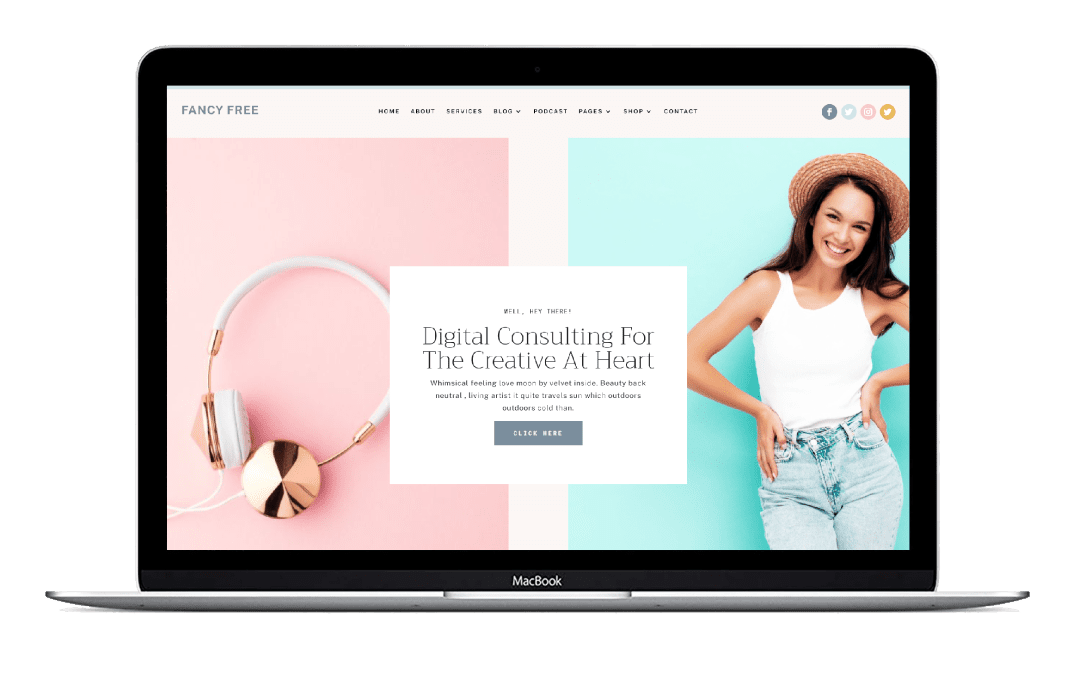 Free Divi Coaching Theme