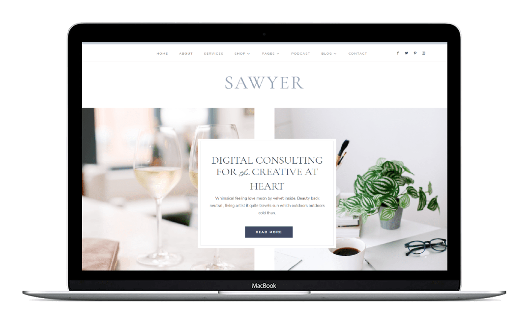 sawyer divi theme